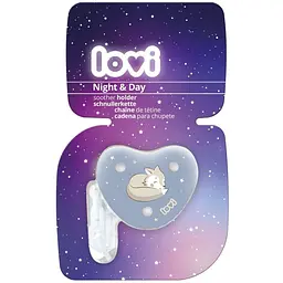 Ланцюжок до пустушки LOVI Night&Day Boy (10/893_boy) - мініатюра 2
