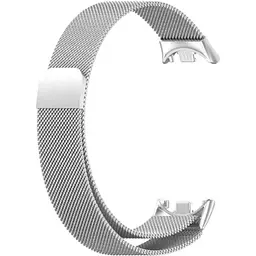 Ремінець DK для Xiaomi Mi Band 8 Metal Milanese Loop Magnetic (015814) (silver)
