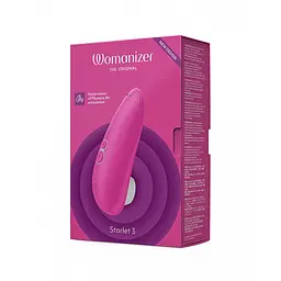 Стимулятор Womanizer Starlet 3 + Лубрикант 50 мл у подарунок Вакуумний клітора - мініатюра 8