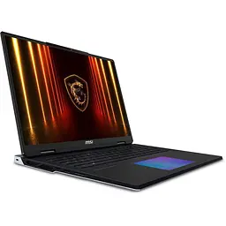 Ігровий ноутбук MSI Titan 18 HX AI A2XWJG, Intel Core Ultra 9 285HX, 5.5GHz, 18 UHD+, 96GB, SSD 6TB, NVIDIA GeForce RTX 5090 24GB, Windows 11 Pro - мініатюра 3