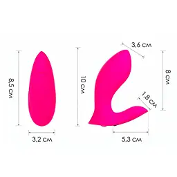Смарт-вібратор в трусики Lovense Flexer - мініатюра 3