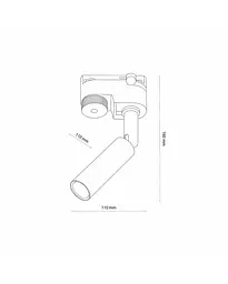 Трековий світильник TK Lighting 4956 Tracer G9 1x6W IP20 Wh - мініатюра 3