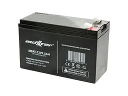 Акумулятор для ДБЖ Maxxter 12V 7.5Ah (MBAT-12V7.5AH)
