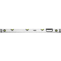 Рівень 100см 5 капсул алюмінієвий Neo Tools hoz0013750