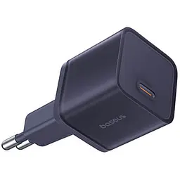 Зарядний адаптер блок Baseus GaN 5S Fast Charger 30 W P10162504523-00 фіолетовий - мініатюра 2