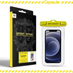 Чохол до мобільного телефона Armorstandart Capsule Waterproof Case Yellow (ARM59234) - мініатюра 6