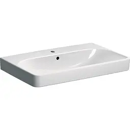Раковина Geberit Smyle Square 75x48 500.249.01.1, Білий