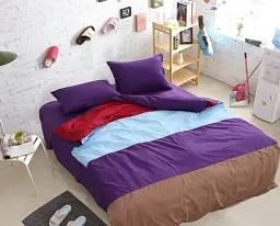 Комплект постільної білизни Tag Tekstil Color mix CM-R02 Двоспальний