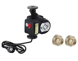 Циркуляционный насос Pumpman GRS32/60/180 Нmax 6 м Qmax 3.3 м³ 93 Вт з гайками (CV029799)