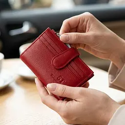 Гаманець-візитниця ST Leather 19211 червоний - мініатюра 2