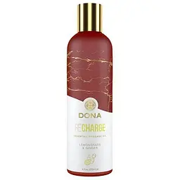 Масажна олія Dona Recharge Lemongrass Gingerl 120 мл