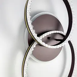 LED люстра кольору coffee із золотистою фурнітурою Line.F A 55061/2B RGB CF - мініатюра 5