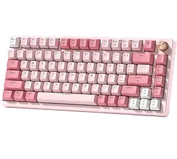 Клавіатура Womier VK75 Cream Switch Pink (VK75-CS-PK)