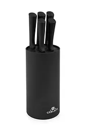 Набір з 5 кухонних ножів та підставки Smart Black Gerlach kuh0008945 - мініатюра 1