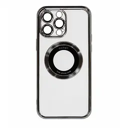Магнітний чохол XON PhoneCase Magnetic для iPhone 14 Pro Max (PCMC1114004G 8031) Сірий/Прозорий
