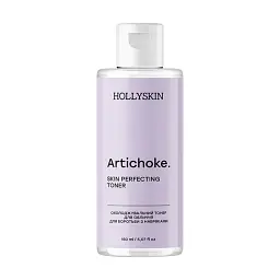 Охолоджувальний тонер для обличчя HOLLYSKIN Artichoke Skin Rerfecting для боротьби з набряками 150 мл - мініатюра 2