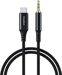 Кабель AUX Type-C - TRS Audio M/M 1.0 м DAC Chip 96kHz, чорний Choetech