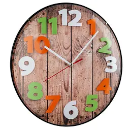 Настінний годинник Technoline WT7435 Wood Brown (WT7435) - мініатюра 3