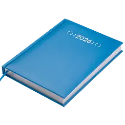 Щоденник датований Buromax Classic 2026 A5 бумвініл/поролон синій (BM.21121-02) - мініатюра 2