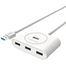 USB-хаб Ugreen CR113 USB to 4-Port USB 3.0 (40850) [52736]