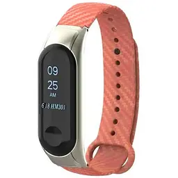Ремінець Carbon Mi Band 7 Peach
