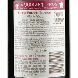 Вино Domaines Paul Mas Arrogant Frog Tutti Frutti Rouge, червоне, сухе, 13,5%, 0,75 л (8000009268031) - мініатюра 3