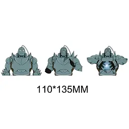 Голографічна наклейка Сталевий алхімік Fullmetal Alchemist hs 1