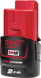 Акумулятор Redlithium M12 12В 2А·год 0.178кг Milwaukee hoz0014265