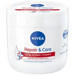 Крем для тіла Nivea Repair & Care Відновлення та догляд для дуже сухої та огрубілої шкіри 400 мл (84545)