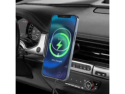 Автомобільний тримач для смартфона Hoco CA90 Magnetic Black (6931474744388) - мініатюра 6
