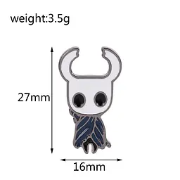 Значок Hollow Knight Халлоунест СH HK KK - мініатюра 2