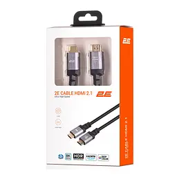 Кабель HDMI на HDMI 2E M/M 1.8 м Чорний - мініатюра 5