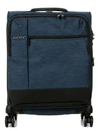 Валіза маленька S тканинна Airtex 6659 54x40x23см 50л Синій - мініатюра 3
