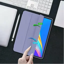 Чохол до планшета BeCover Tri Fold Soft TPU Silicone Apple iPad Pro 13" M4 2024 Purple (711754) - мініатюра 5