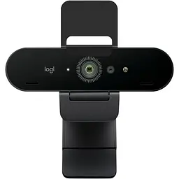Веб-камера Logitech Brio 4K Graphite UltraHD (L960-001718) Black (960-001718) - мініатюра 1