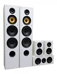 Комплект акустики 5.0 TAGA Harmony TAV-606 v.3 Set White - мініатюра 1