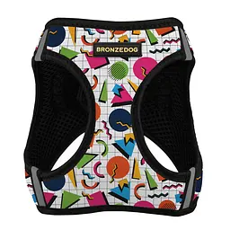 Шлея для собак Bronzedog Sport Vest Геометрія M 24х18х3 см - мініатюра 2