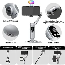 Стабілізатор відеозйомки AOCHUAN Smart X Grey (AOCHUAN-SMARTX-G) [114500] - мініатюра 4