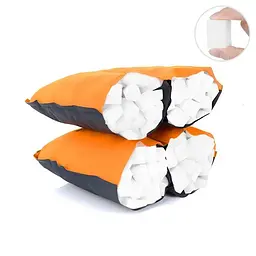 Подушка самонадувна Naturehike Sponge automatic NH17A001-L (Блакитна) - мініатюра 5