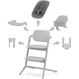 Стілець для годування Cybex Lemo 4 в 1 Suede Grey  (521003215) - мініатюра 6