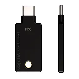 Апаратний ключ Yubico Yubikey Security Key C NFC USB Type-С (1177087) - мініатюра 3