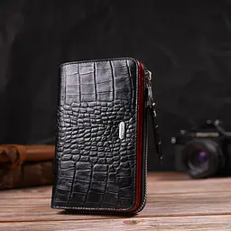 Жіночий шкіряний гаманець Canpellini 9.5х15.5х2.5 см acs0025561 - мініатюра 6