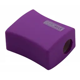 Точилка Buromax ALFA, RUBBER TOUCH з контейнером 2 отвори (BM.4778-1) - мініатюра 3