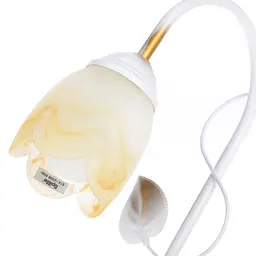 Настільна лампа Brille Флористика BKL-472T/1 E14 WH - мініатюра 2