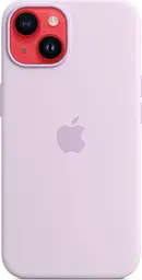Чохол протиударний силіконовий Silicone Case MPRY3ZE/A MagSafe (Original) для Apple iPhone 14 (6.1") Lilac - мініатюра 7