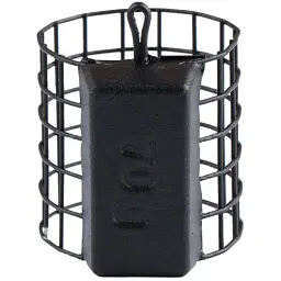 Годівниця Brain фідерна M 5x14 слотів фарбована (к.:чорний) 60g - мініатюра 2