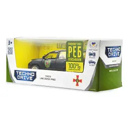 Машина TechnoDrive Автомодель серії Шеврони Героїв - Toyota Land Cruiser Prado - 110 ОМБр (250359M) - мініатюра 5