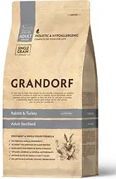 Grandorf Rabbit & Brown Rice Adult Sterilized 8 kg