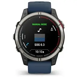 Смарт-годинник Garmin Quatix 7 Pro Marine GPS Smartwatch with AMOLED Display (010-02803-80/81) - мініатюра 2