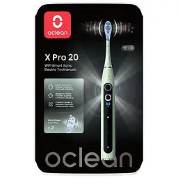 Електрична зубна щітка Oclean X Pro 20 Electric Toothbrush Green - мініатюра 4